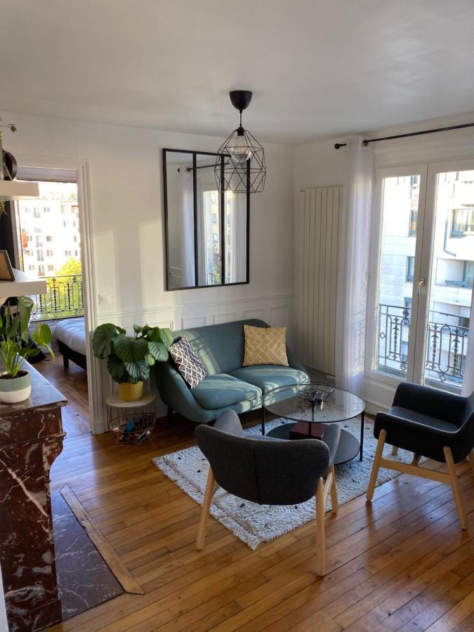 Appartement Buttes Chaumont Paris Extérieur photo
