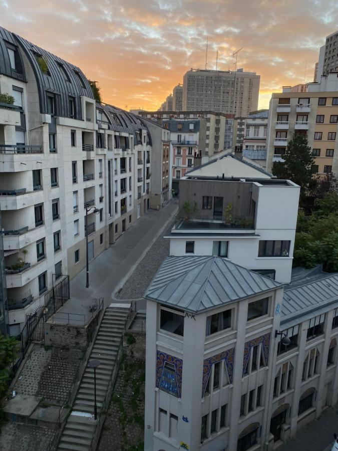 Appartement Buttes Chaumont Paris Extérieur photo