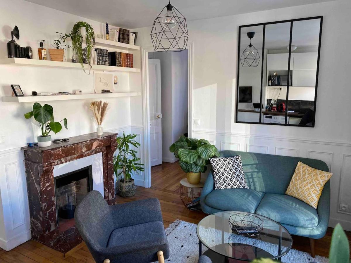 Appartement Buttes Chaumont Paris Extérieur photo